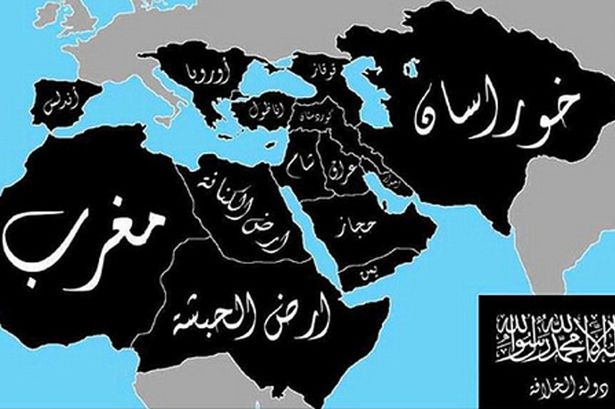 Acá esta el plan de conquista que tiene el "Estado Islamico"