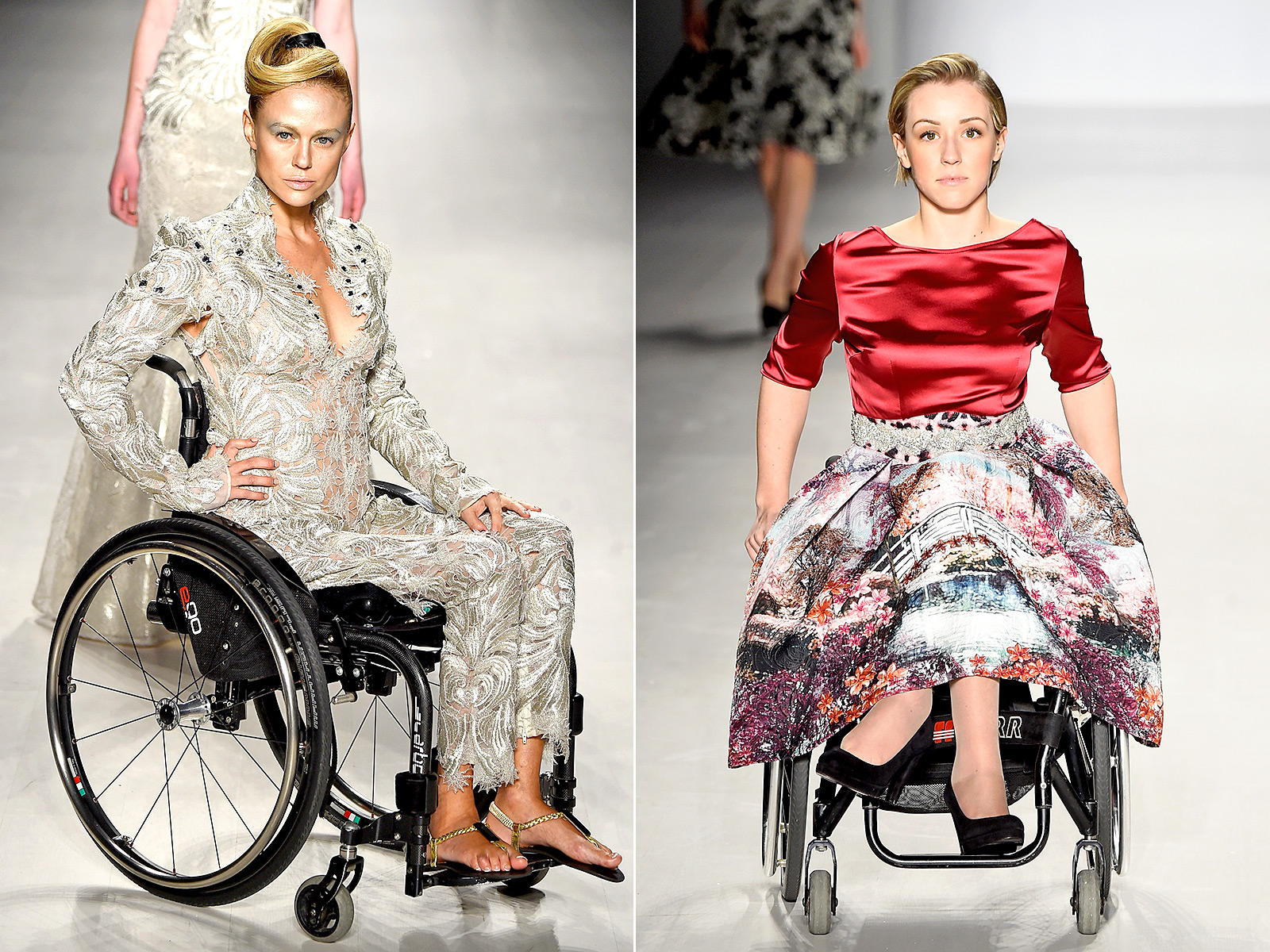 Disabled Models Hit the Runway in Wheelchairs at Fashion Week ...